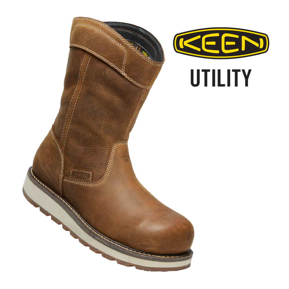 Keen Utility Cincinnati Wellington Carbon Toe Boots Men s Belgian Sandshell