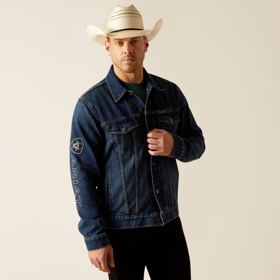 Ariat men's deals leather jacket