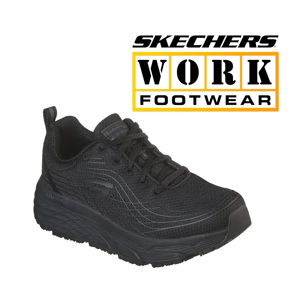 SKECHERS Women s Work Relaxed Fit Max Cushioning Elite 2 Inch Slip Resitant 108016