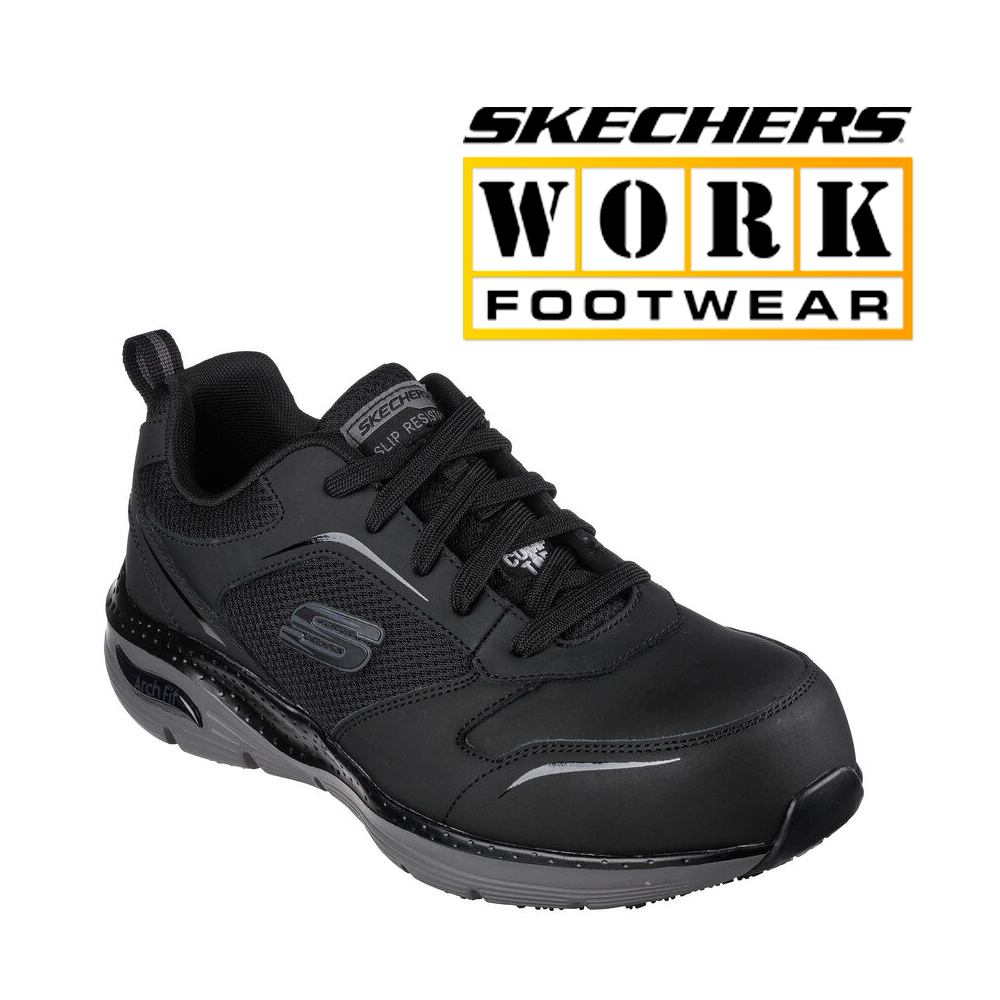 SKECHERS Men's Work: Arch Fit SR - Angis Composite Toe 200134