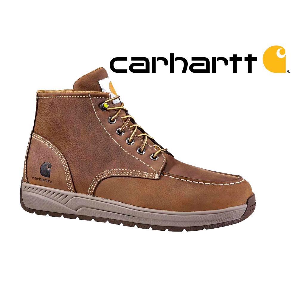CARHARTT Men's 4 Inch Moc Wedge Soft Toe Work Shoes CMX4023 – Ak