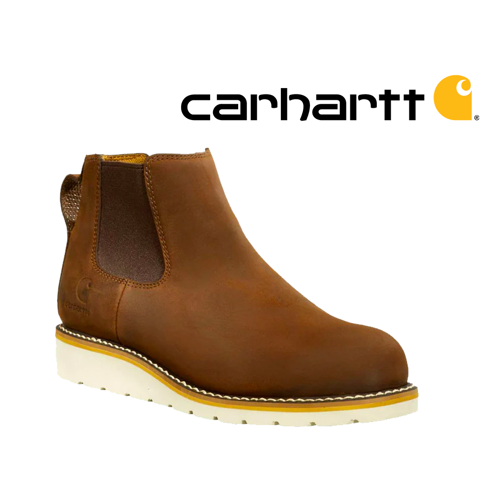 New Carthartt Chelsea Pull on Boot Carhartt Wedge 5-inch Chelsea Pull-on Boot, Soft Toe | Gemplers main image 3