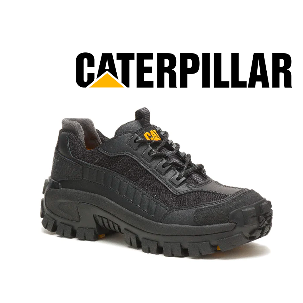 Caterpillar Invader Steel Toe 8.5 Men s Black