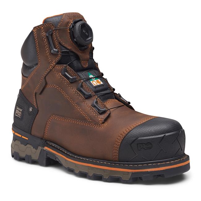 TIMBERLAND PRO Men's 6" Boondock Composite Toe Waterproof PR Boots TB0A66KYEM4