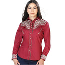 EL SEÑOR DE LOS CIELOS Women's Blusa Vaquera L/S 043613