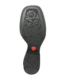 El General Women's Boots Western Toe Rodeo Leather Nobuck Durazno 44644