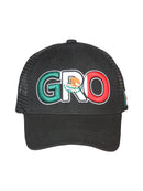 EL GENERAL Men's Mexico Flag Color Embroidery Cap