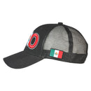 EL GENERAL Men's Mexico Flag Color Embroidery Cap