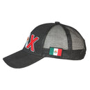 EL GENERAL Men's Mexico Flag Color Embroidery Cap