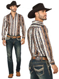 Jeans bootcut premium con detalles bordados para hombre de EL CENTENARIO