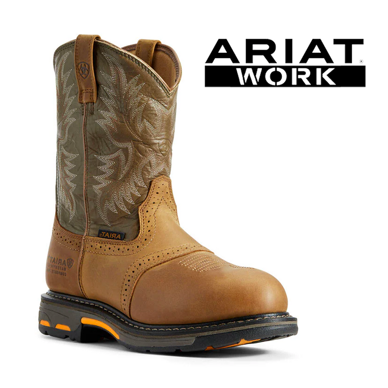 ARIAT Men's Workhog Waterproof Composite Toe 10008635