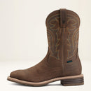 ARIAT Men's Hybrid Rancher Waterproof Western Boot, Brown