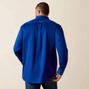 Camisa clásica de sarga con logotipo del equipo ARIAT para hombre 10017498