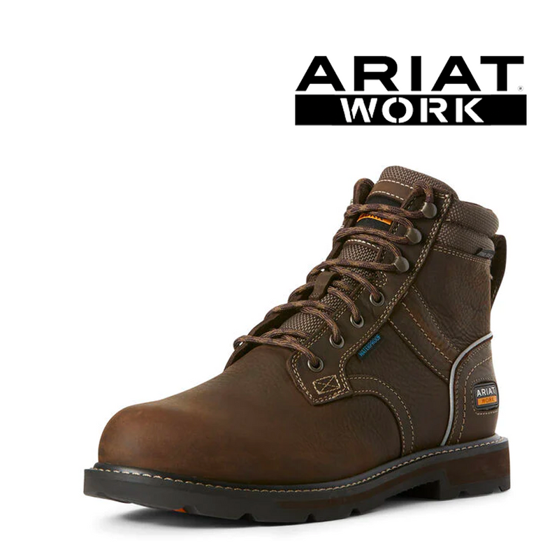 ARIAT Men's Groundbreaker 6 Inch II Waterproof Steel Toe 10026147