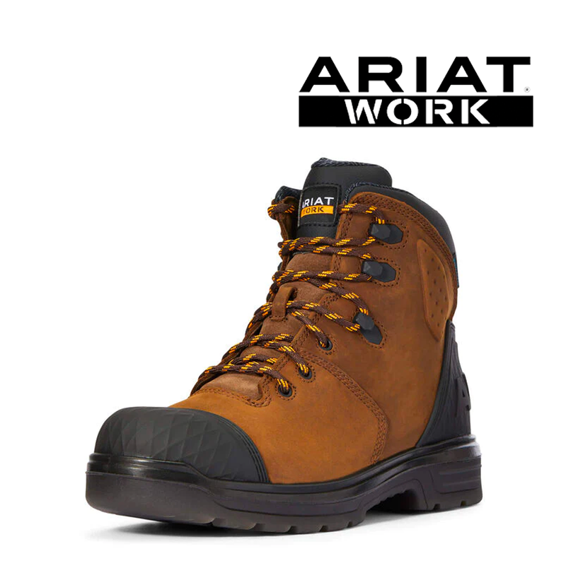 ARIAT Men's Turbo Out 6 Inch Waterproof 10033985