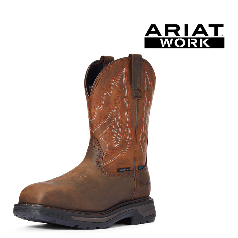 ARIAT Men's Big Rig Waterproof Composite Toe Work Boot 10033993