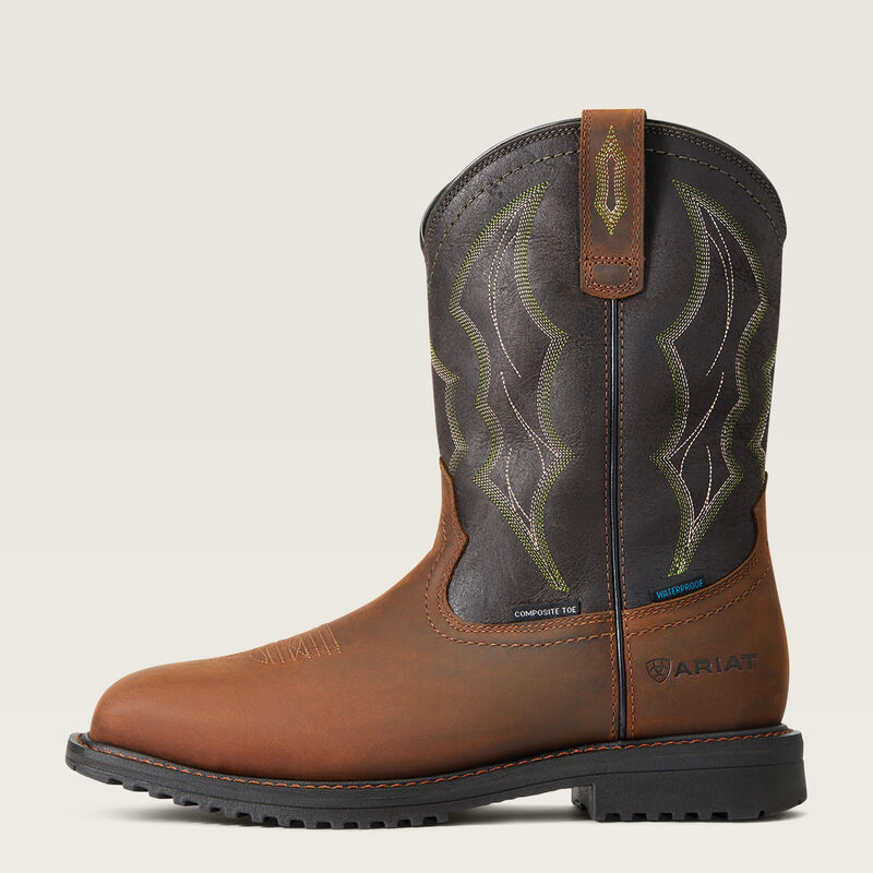 ARIAT Men's Rigtek Western Waterproof Work Boot 10034156
