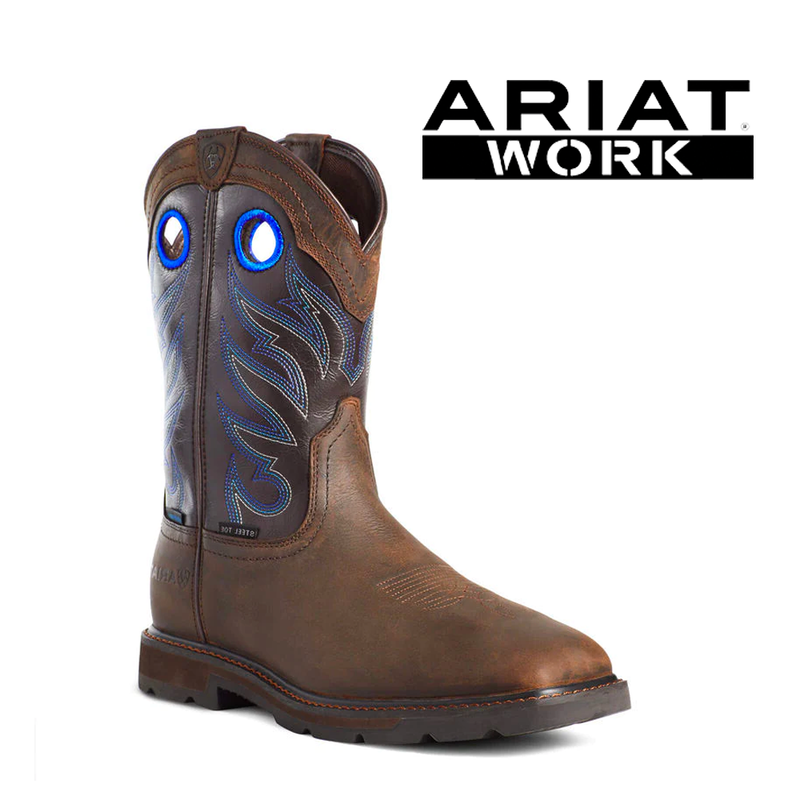 ARIAT Men's Groundwork WST Waterproof Steel Toe 10034720