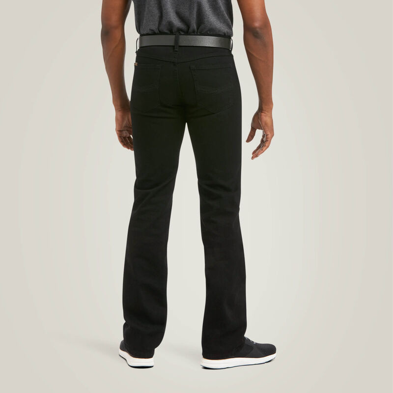 ARIAT Men's M7 Legacy Slim Fit Straight Jeans, Black