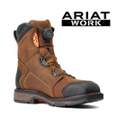 Bota de trabajo ARIAT WorkHog XT de 8 pulgadas BOA impermeable con punta de carbono para hombre 10038922 