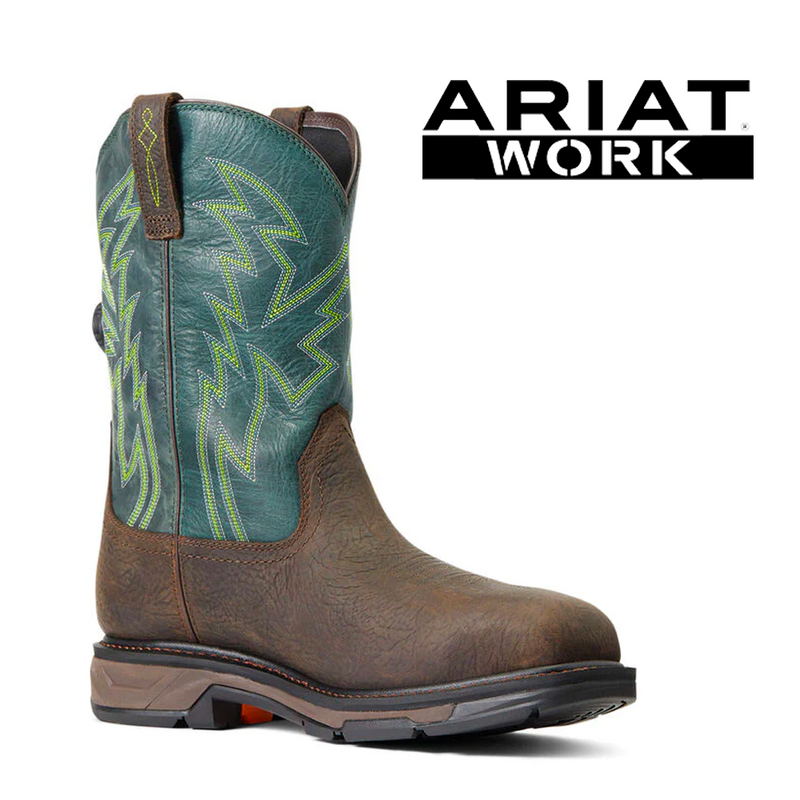 ARIAT Men's WorkHog XT BOA Waterproof Carbon Toe Work Boot 10038924