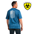 ARIAT Men's Charger Vertical Flag SS T-Shirt 10039551