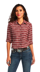 ARIAT Women's Real Billie Jean Snap LS Shirt 10040603