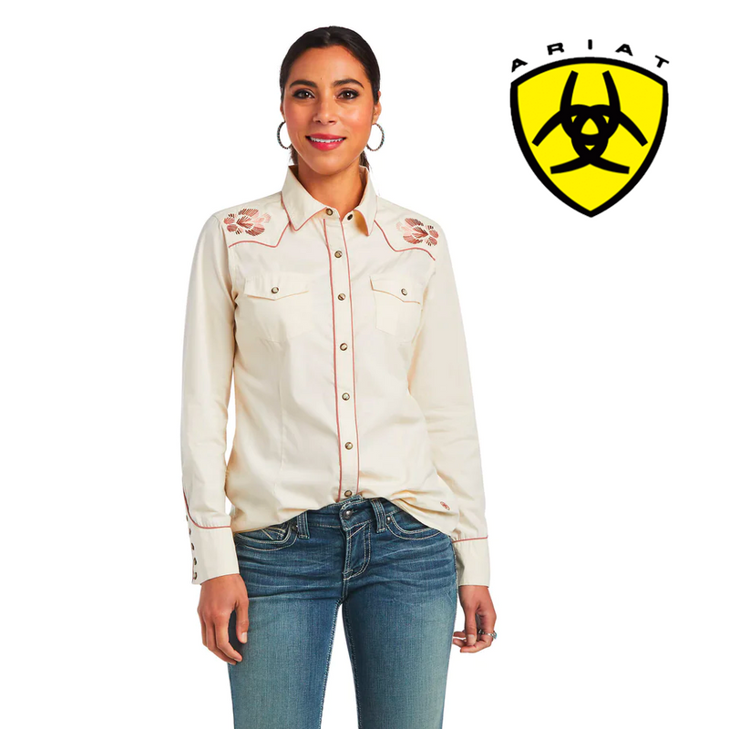 ARIAT Women's Real Georgia Snap L/S Shirt 10040708