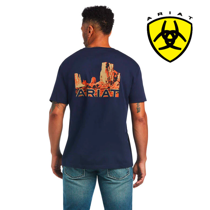 ARIAT Men's Mon Sunset SS T-Shirt 10040877