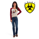 ARIAT Women's Ropey Rose LS Shirt 10041343