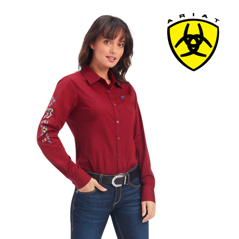 ARIAT Women's Team Kirby Stretch Shirt 10041434