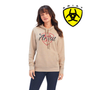 Sudadera con capucha ARIAT con el logotipo del escudo real para mujer 10041660 