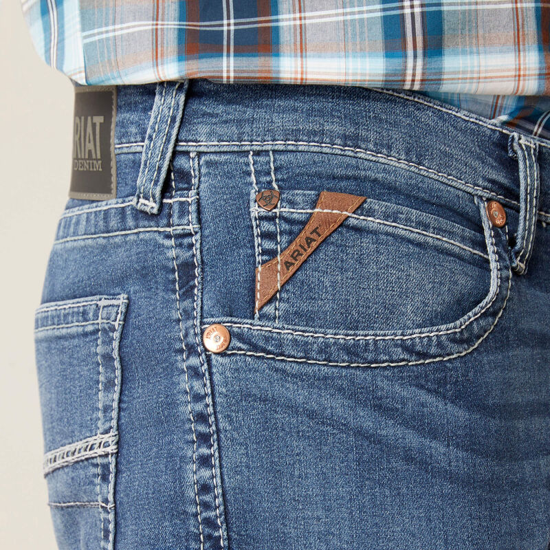 ARIAT Men's M4 Relaxed Hugo Boot Cut Jean 10042210