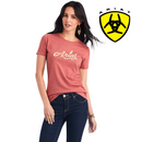 Camiseta de manga corta con estampado de trigo para mujer ARIAT 10042721 