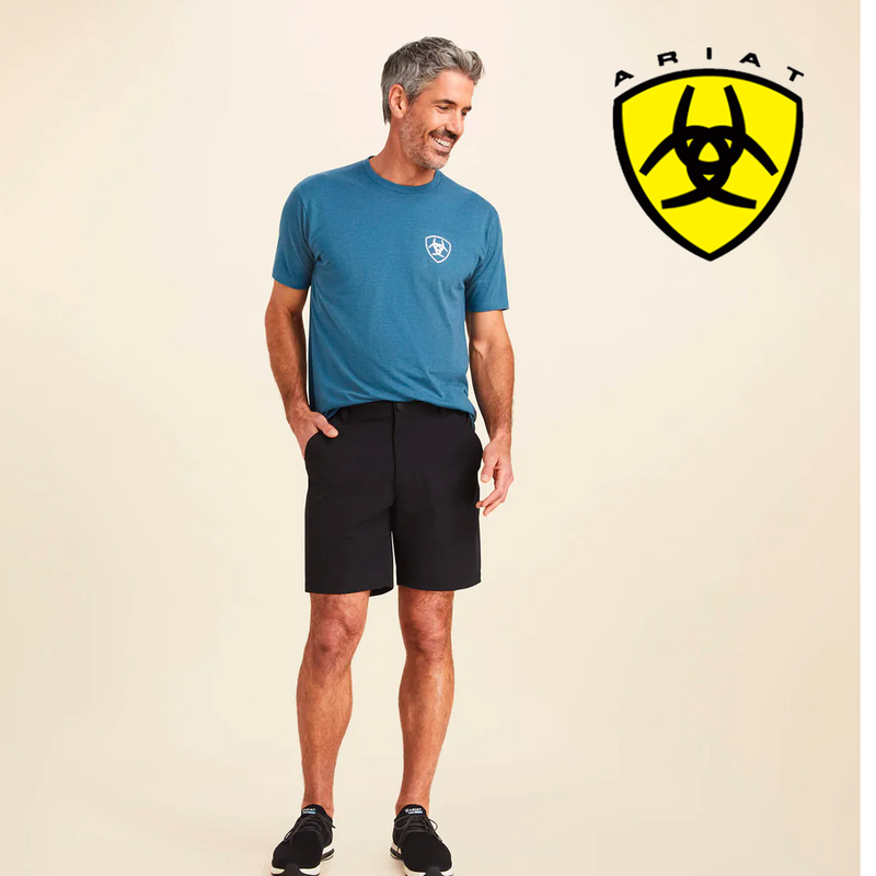 Pantalón corto ARIAT TEK de 8 pulgadas para hombre 10043183 