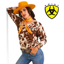 ARIAT Women's Real Hide Crew Sweatshirt 10043680