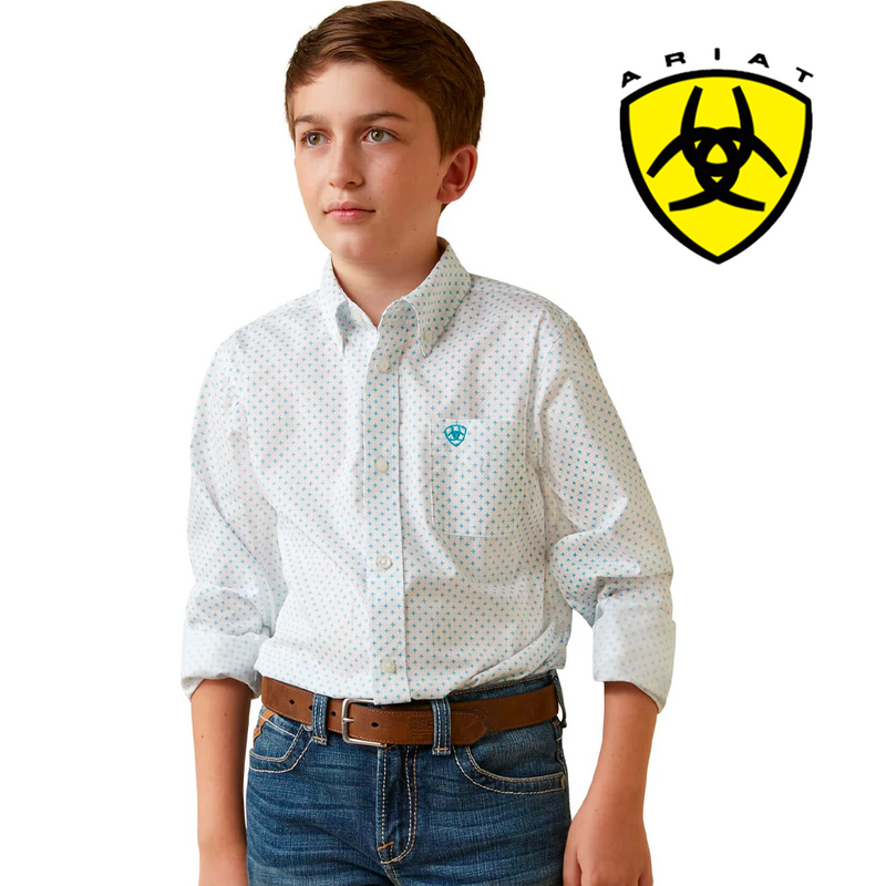 ARIAT Boy's Kaine Classic LS Shirt 10043720