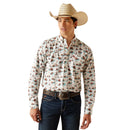 ARIAT Men's Wrinkle  Western Aloha Stretch Classic Fit Shirt 10044019
