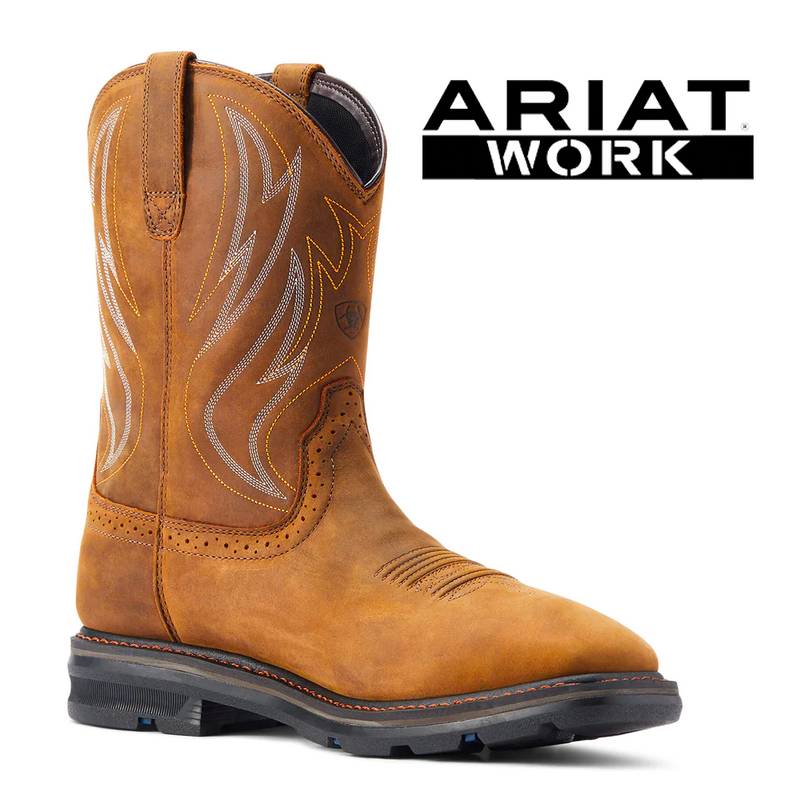ARIAT Men s Sierra Shock Shield Waterproof Work Boot 10044545