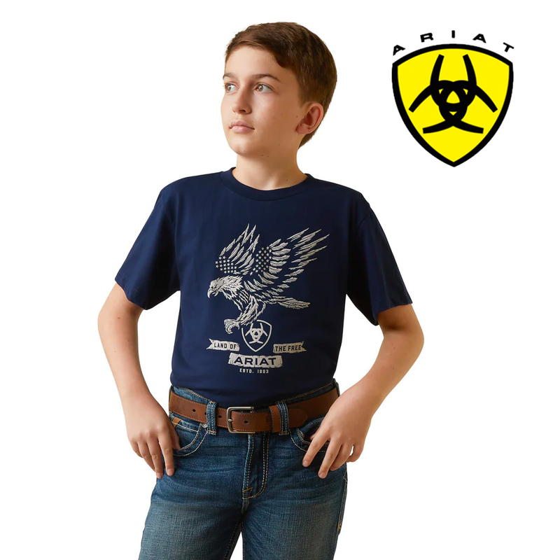 ARIAT Kid's Ariat Fighting Eagle T-Shirt 10044752