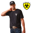 ARIAT Men's Ariat Steer Skull Flag T-Shirt 10044770