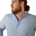 ARIAT Men's Solid Slub Classic LS Shirt 10045025