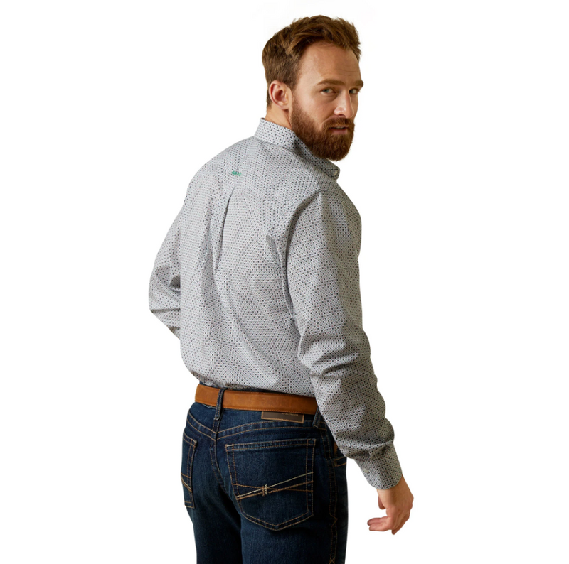 ARIAT Men's Wrinkle Free Flynt Fitted Shirt 10045070