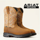 ARIAT Men's WorkHog XT Waterproof Carbon Toe Work Boot, Distressed Brown