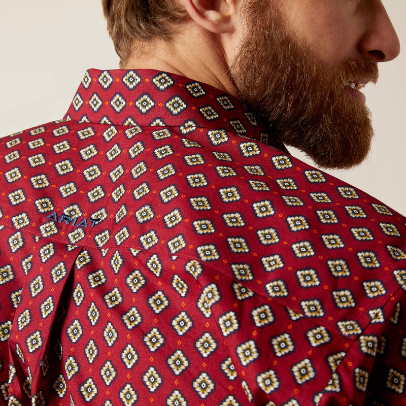 ARIAT Men's Wrinkle Free Kyler Fitted Shirt 10046207