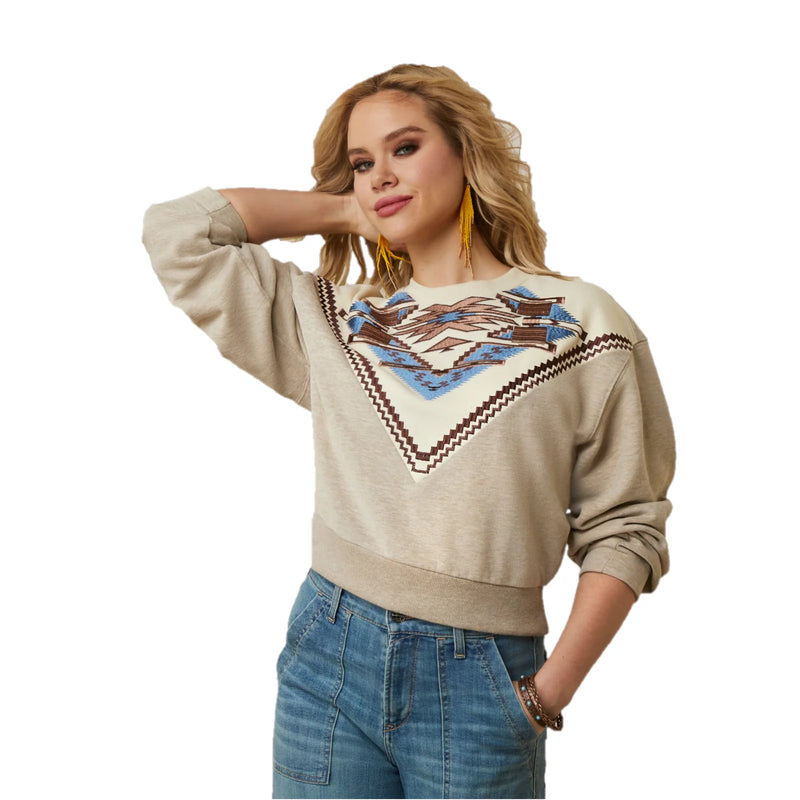 Sudadera ARIAT Chimayo bordada para mujer 10046283