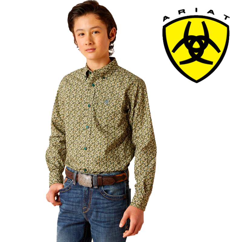 ARIAT Boy's Bowen Classic Fit Shirt 10046430