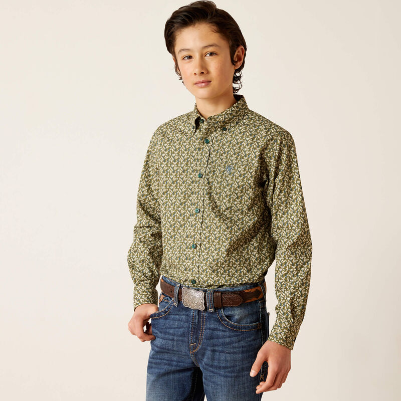 ARIAT Boy's Bowen Classic Fit Shirt 10046430