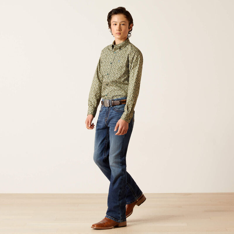 ARIAT Boy's Bowen Classic Fit Shirt 10046430