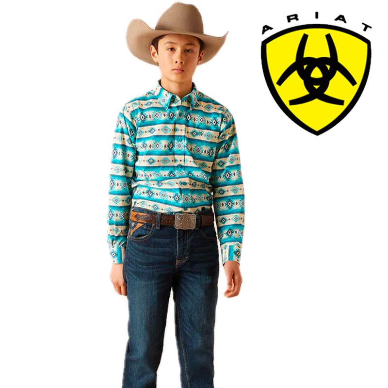 ARIAT Boy's Brent Classic Fit Shirt 10046431